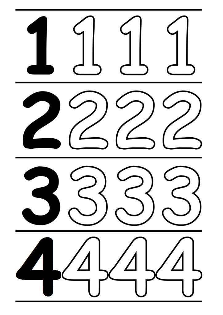One number.